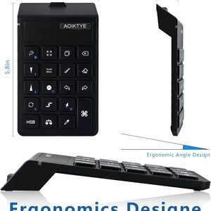 Keyboard for Procreate/iPad/Tablet/Laptop/Smartphone. New in box!